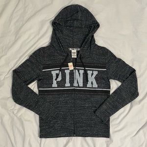 NWT Victoria’s Secret PINK Zip-Up Hoodie